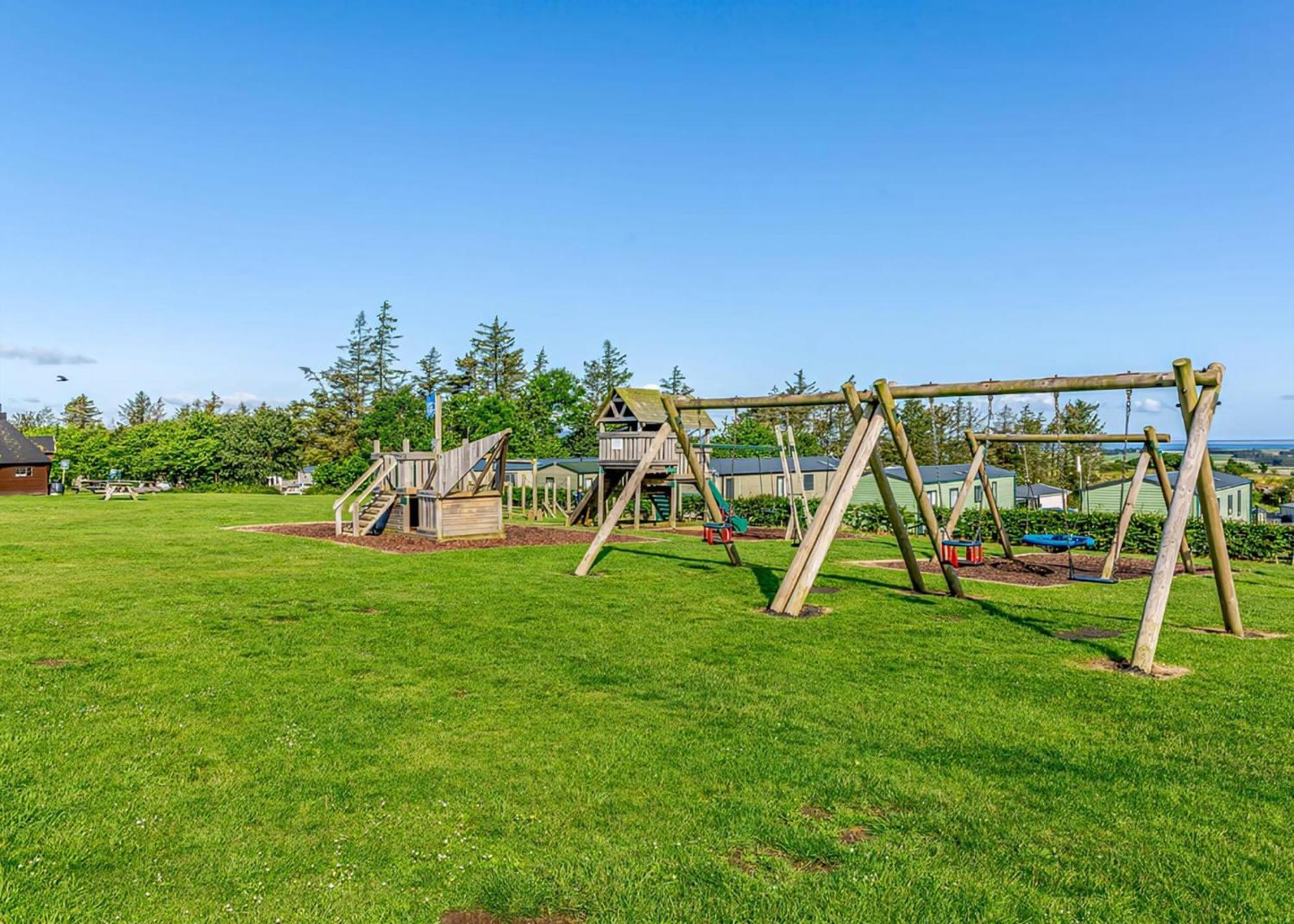 Waren Caravan Park Bamburgh Eksteriør billede